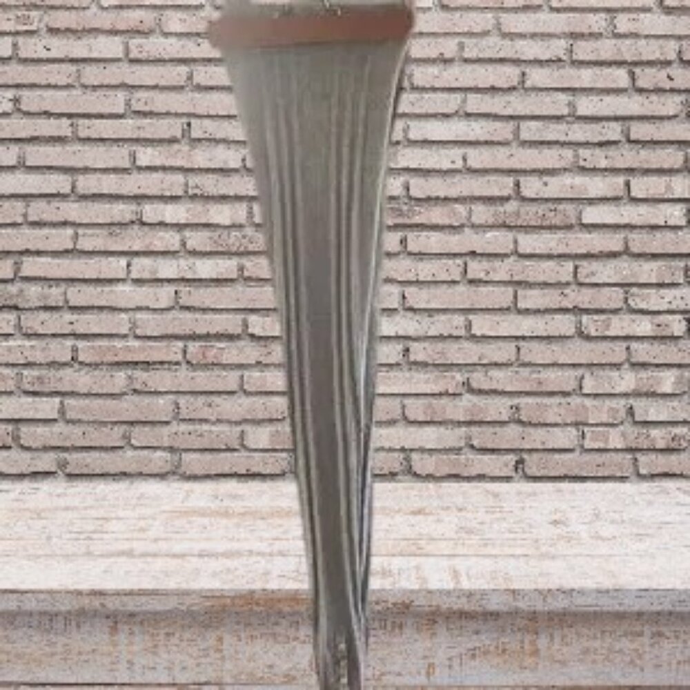 Gray Ribbed Knit Pants
